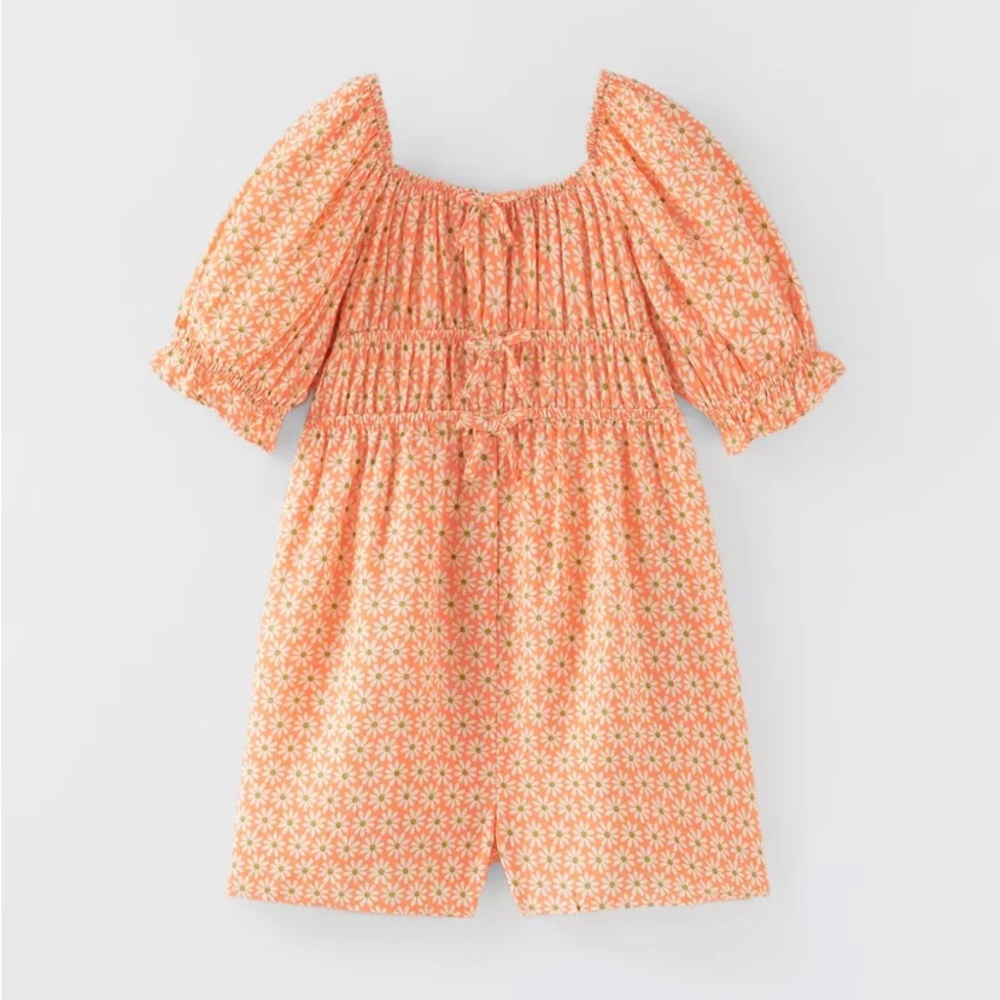 NWT ZARA floral short romper